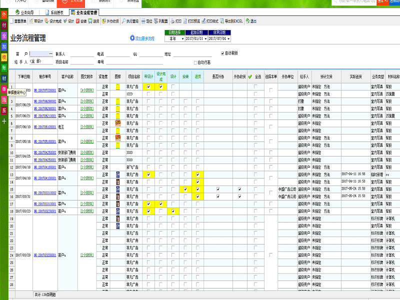 廣告公司管理軟件業(yè)務(wù)流程管理